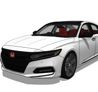 超精细汽车模型 本田 雅阁 Honda Accord (2)